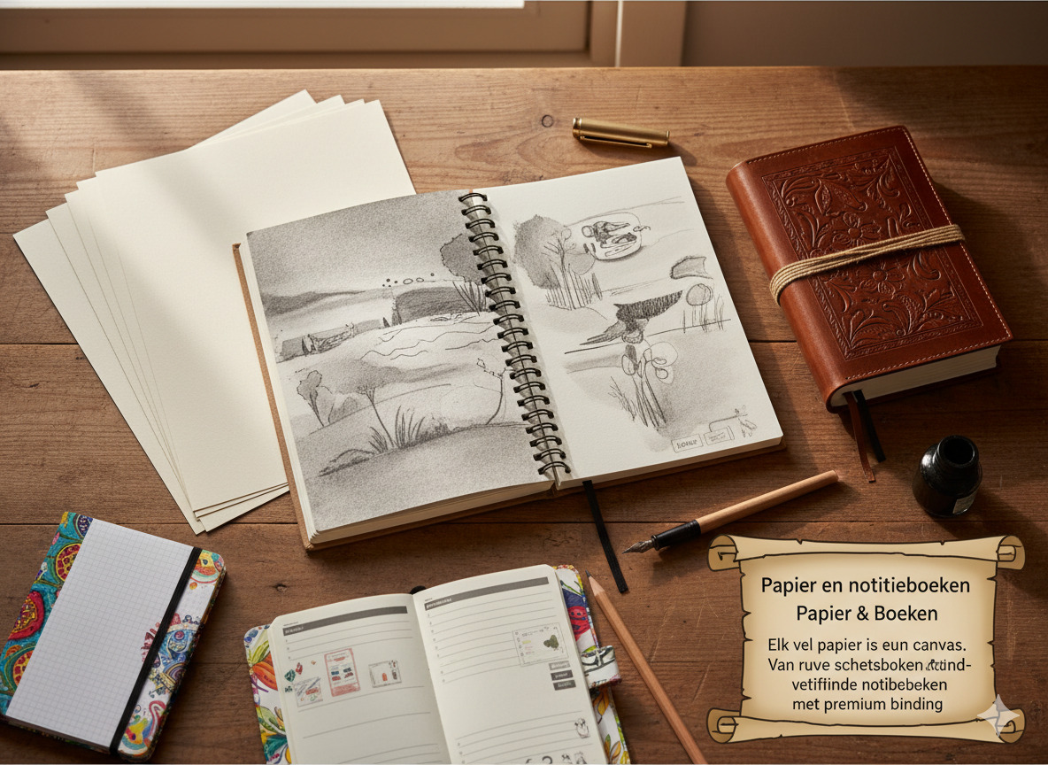 Papier en notitieboeken